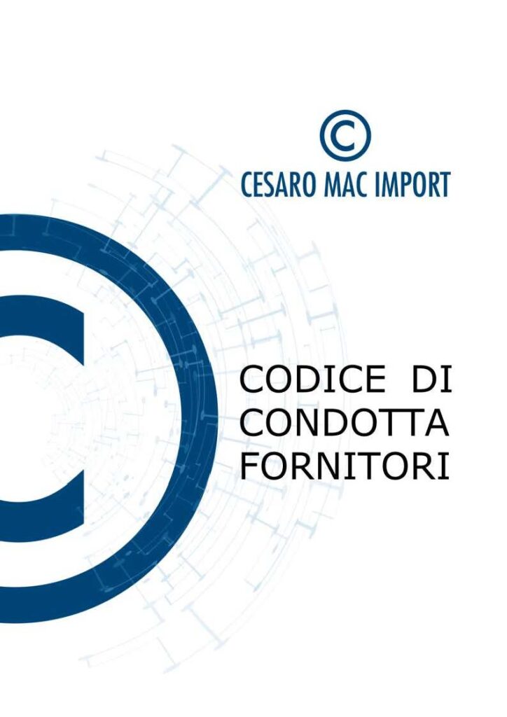 Codice condotta fornitori